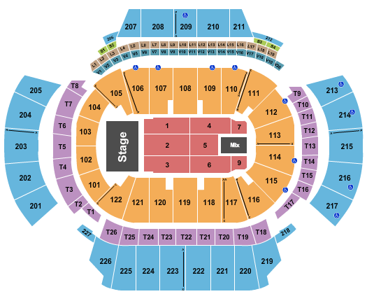 State Farm Arena Zac Brown Band Seating Chart